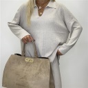 completo in maglia costa larga home